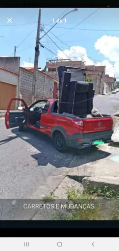 Fretes Mudança carretos 