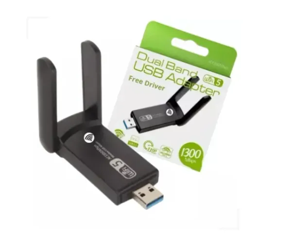 Adaptador Wifi 5G - USB 3.0 - Conexão Rapida e Estavel