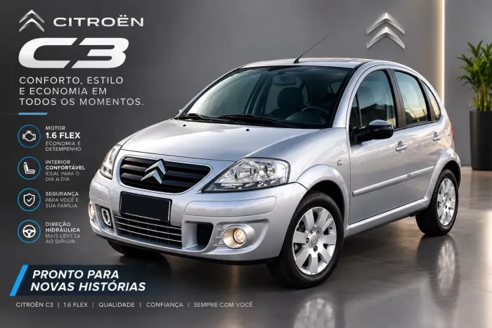 Citroen C3 Exclus./excl.solaris 1.6 Flex 16V MEC 2011