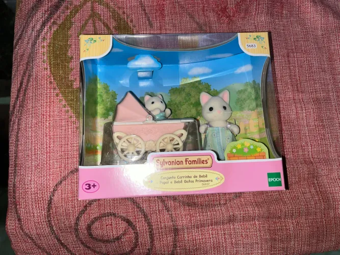Sylvanian Carrinho de bebê 