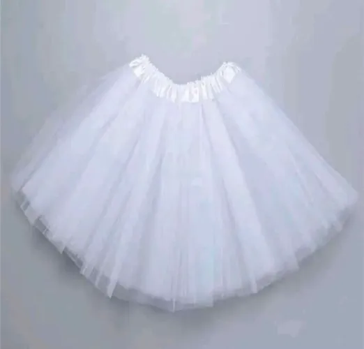 Saia De Tule Adulto Lisa Carnaval 40<br>Cm Adulto