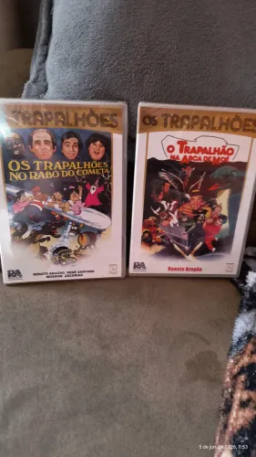 2 Dvds lacrados dos Trapalhões