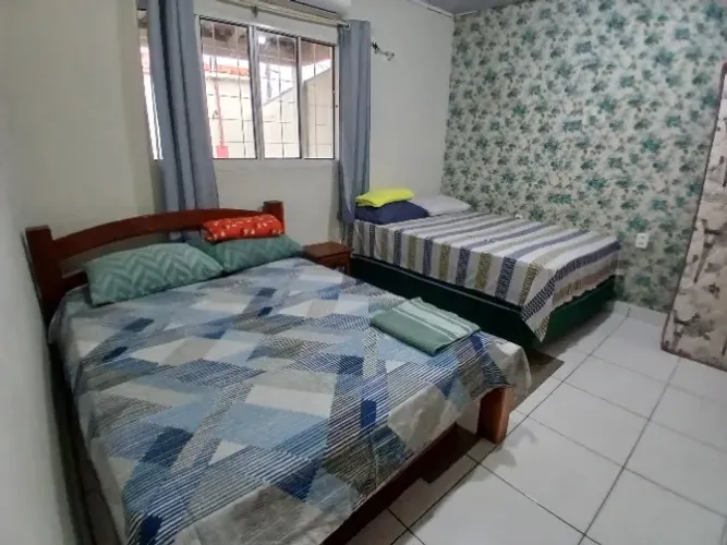 Casa por Temporada em Manaus | Até 10 Pessoas | 3 Quartos c/ Ar, Wi-Fi e Garagem