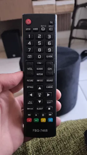 CONTROLE UNIVERSAL FBG-7468 - COMPATÍVEL COM TV LG