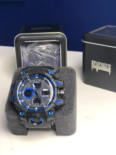 Relógio REVENGER RG-SW40 - Estilo Esportivo e Robusto