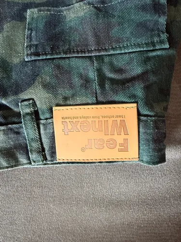 Bermuda camuflada importada jeans grosso 