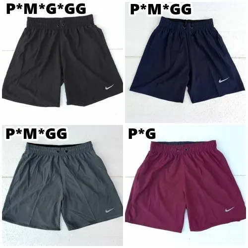 bermuda tactel com elastano com bolsos do p ao gg