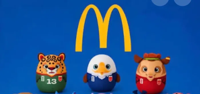 Vendo mascotes da copa McDonald?s 