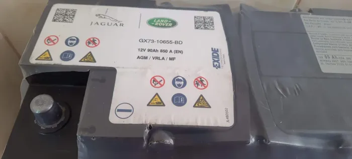 Baterias Automotivas 90 Amperes Land Rover AGM 