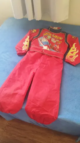 Macacão Relâmpago Mcqueen