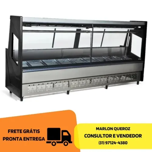 Balcão de Açougue 3 Metros Polar 220v Novo