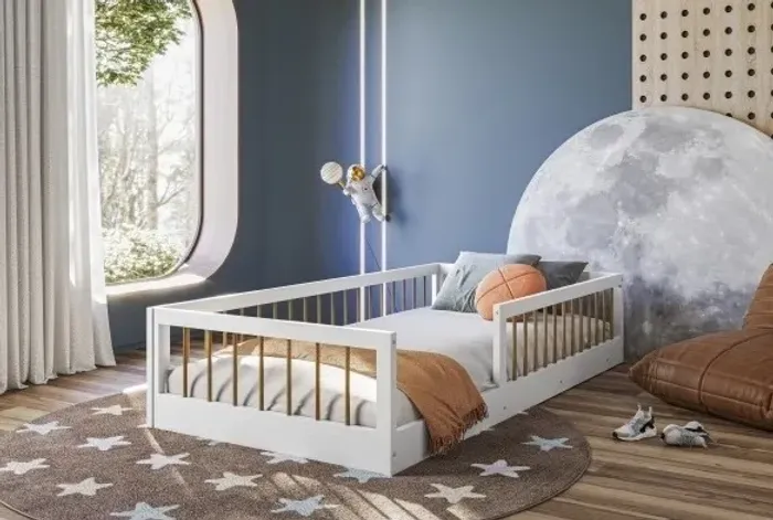 CAMA INFANTIL COM COLCHÃO