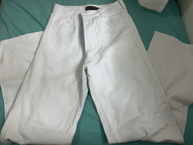 Calça jeans branca - Tam. 36
