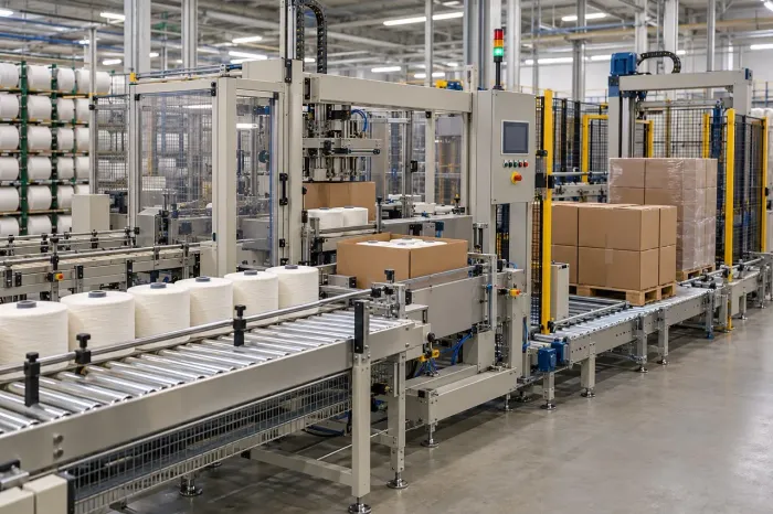 MAQUINÁRIOS DE EMPRESA TÊXTIL