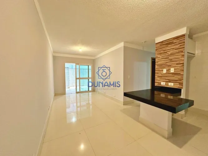 Apartamento gardem com varanda gourmet à venda na praia do Tombo - GUARUJÁ