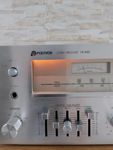Receiver POLIVOX Stereo PR- 4080 (Leia a descrição abaixo)