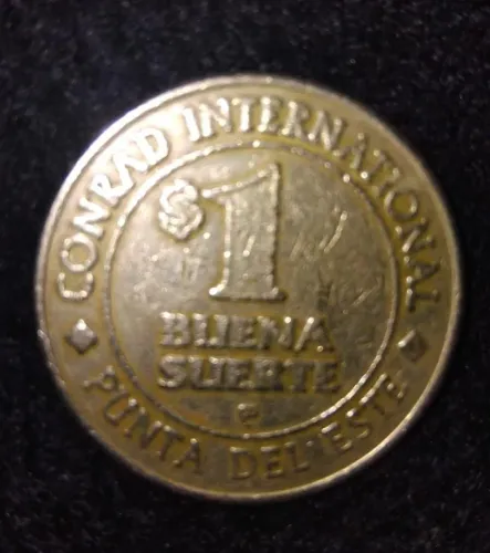 Ficha Antiga Casino Conrad Punta del Este