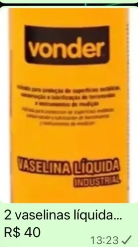 2 vaselinas líquidas