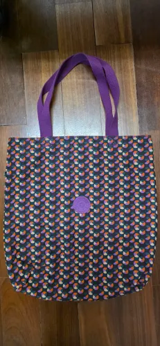 Bolsa kipling com alça 40x40cm