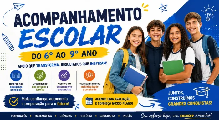 Reforço e acompanhamento escolar Bayeux/ Santa Rita