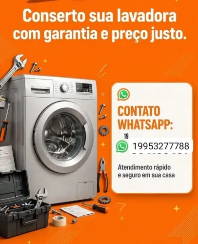 Conserto lava e seca e geladeira 