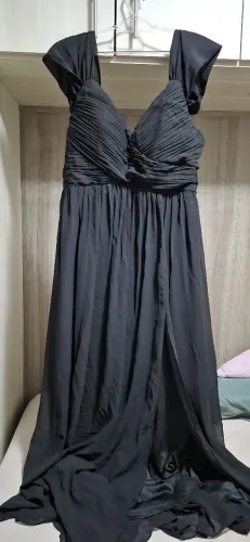 Vestido de festa plus size