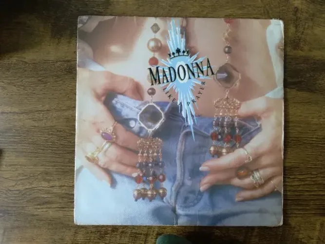 Capa Encarte Original Vinil LP Madonna Like a Prayer (Sem o Disco)