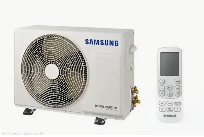AR-CONDICIONADO SAMSUNG WINDFREE CONNECT AI<br>NOVO ? NA CAIXA ? NUNCA INSTALADO caixa
