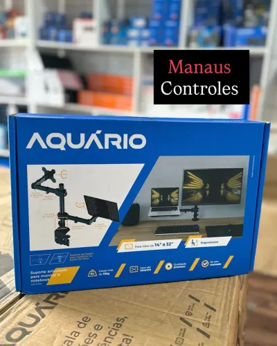 Suporte de Monitor VESA 100x100 com Base para Notebook ( Promoção )