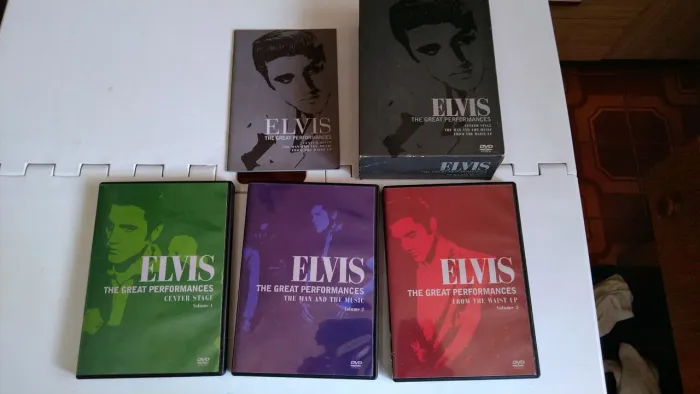 Box DVD Elvis Presley (Theather Great Performances)