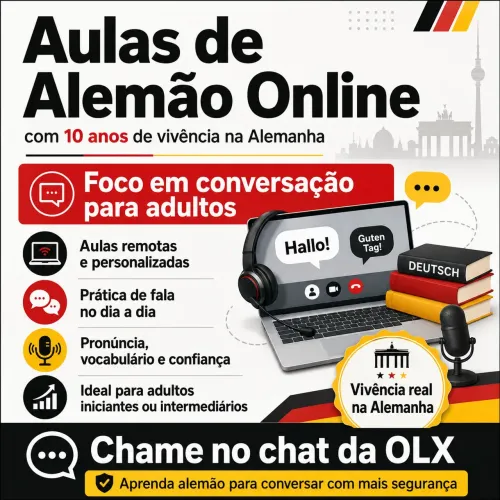 Aulas de Alemão Online para Adultos | Conversação