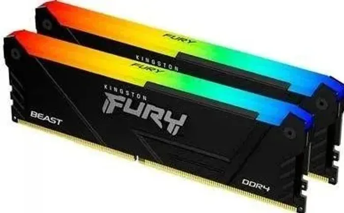 2 Pentes de memoria fury Kingston RGB16gb