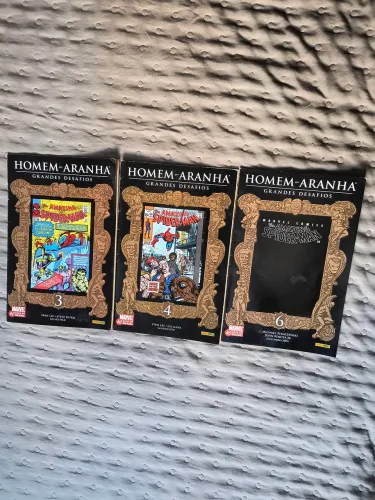 Homem-Aranha Grandes Desafios Vol. 3, 4 e 6 - Panini Marvel