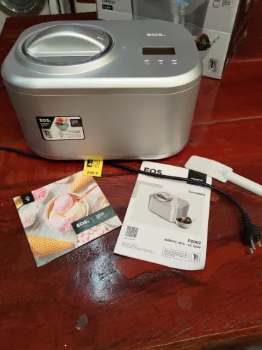 Sorveteira Expressa EOS 1L Com Compressor 220V ESO02S (Na Caixa - Perfeito Estado)
