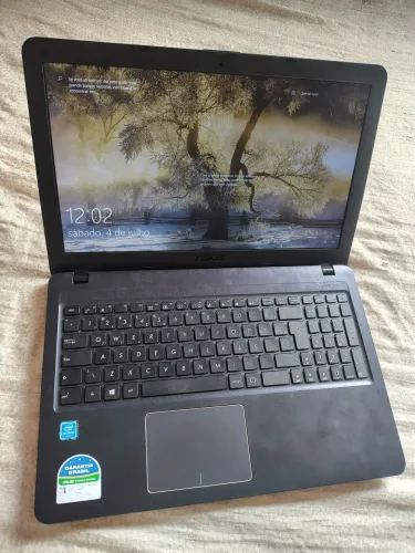 Notebook tudo funcionando perfeitamente