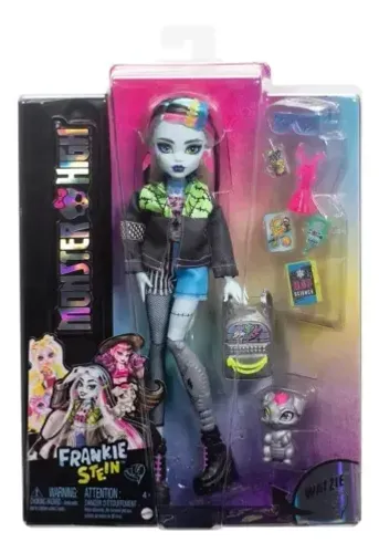 BONECA MONSTER HIGH FRANKIE LACRADA