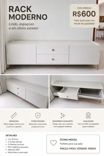 Rack Moderno Seminovo