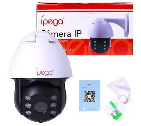 CAMERA DE SEGURANÇA WIFI PTZ SPEED DOME C/ZOOM KP-CA156 IPEGA TOP DE LINHA