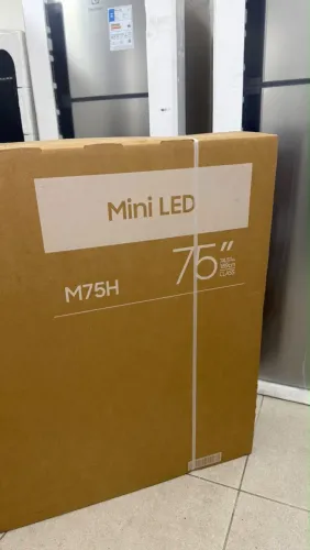 Smart TV 75 polegadas Samsung 4K UHD Mini LED nova