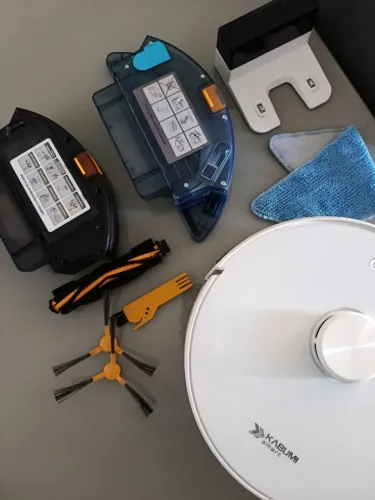 Robô Aspira Pó e Passa Pano KaBuM! Smart 700