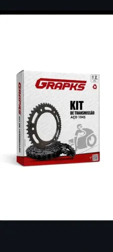 Kit relação CG 150 Kit transmissão