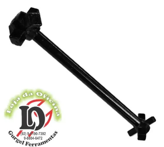 Chave pe de galo 8 pontas quadrada, 9, 10, 12, 13, 14, 16,19 e 22mm - Bremen-BMN83