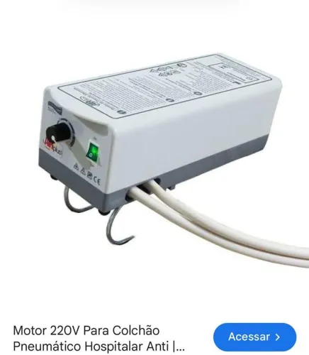 Motor para colchão pneumático 