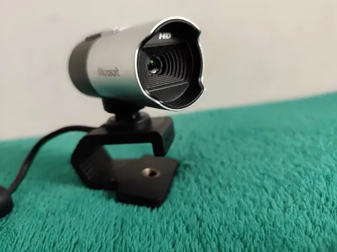 Webcam profissional Full HD Lifecam Studio Q2F-00013 sem embalagem Pronta Entrega