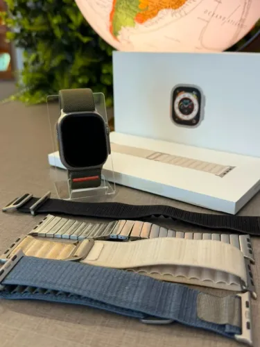 Apple Watch Ultra 1 49mm - Lindo demais, todo original - Até 18x
