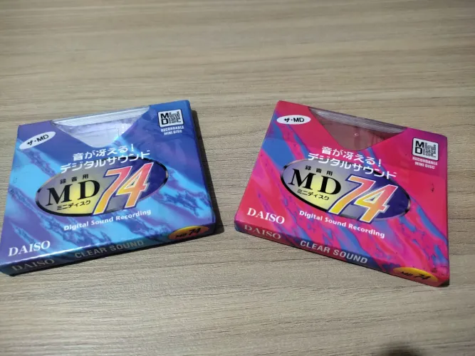 02 Mini disc (MD) Lacrado Daiso