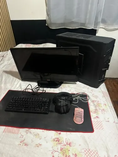 PC Gamer Competo - PC + MONITOR + TECLADO E MOUSE