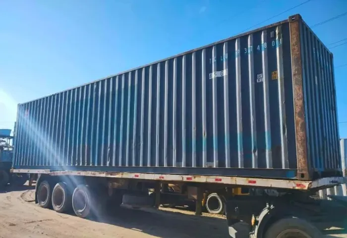 Container marítimo para obras e depósitos