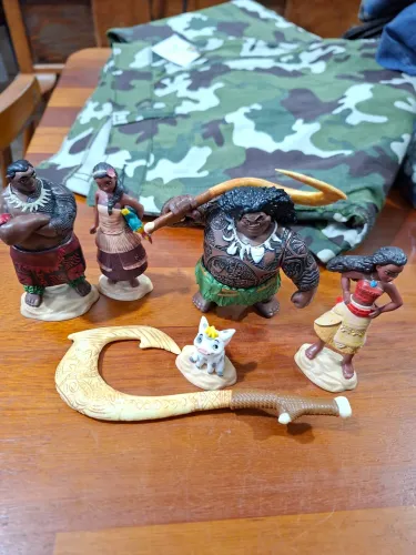 Miniaturas do filme Moana
