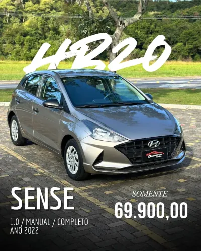Hyundai HB20 Sense 1.0 Flex 12V MEC 2022